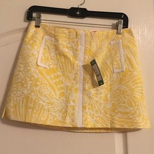 Lilly Pulitzer skort- size 2- NWT